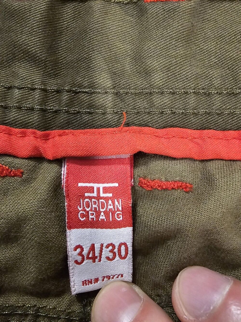 Jordan Craig Camo Jeans Mens 34x28 Woodland Camouflage Denim Pants Tag 34x30 - Picture 8 of 10